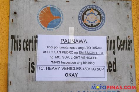 lto alaminos laguna|LTO Motor Vehicle Inspection Center .